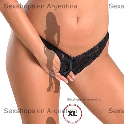 Vedetina abierta de puntilla